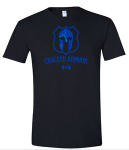 "Blue and Black" Unisex T-Shirt